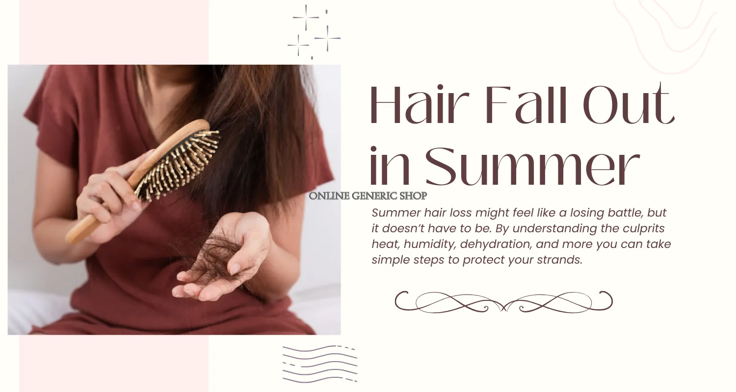 Why Your Hair Falls Out in Summer – And How to Stop It